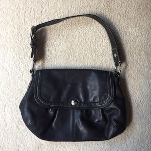 Black Coach Hand Bag